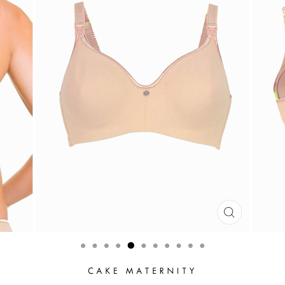 Cake Lingerie Nursing Bra- NWOT, nude, 36I
